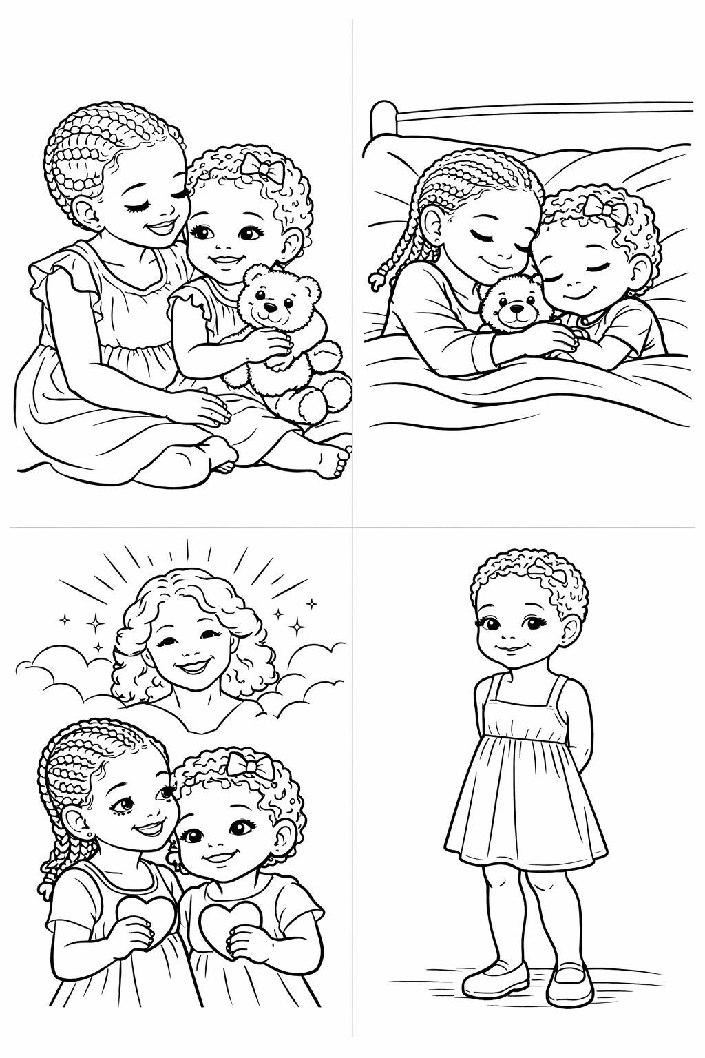 Tender Tales Boutique Coloring Book