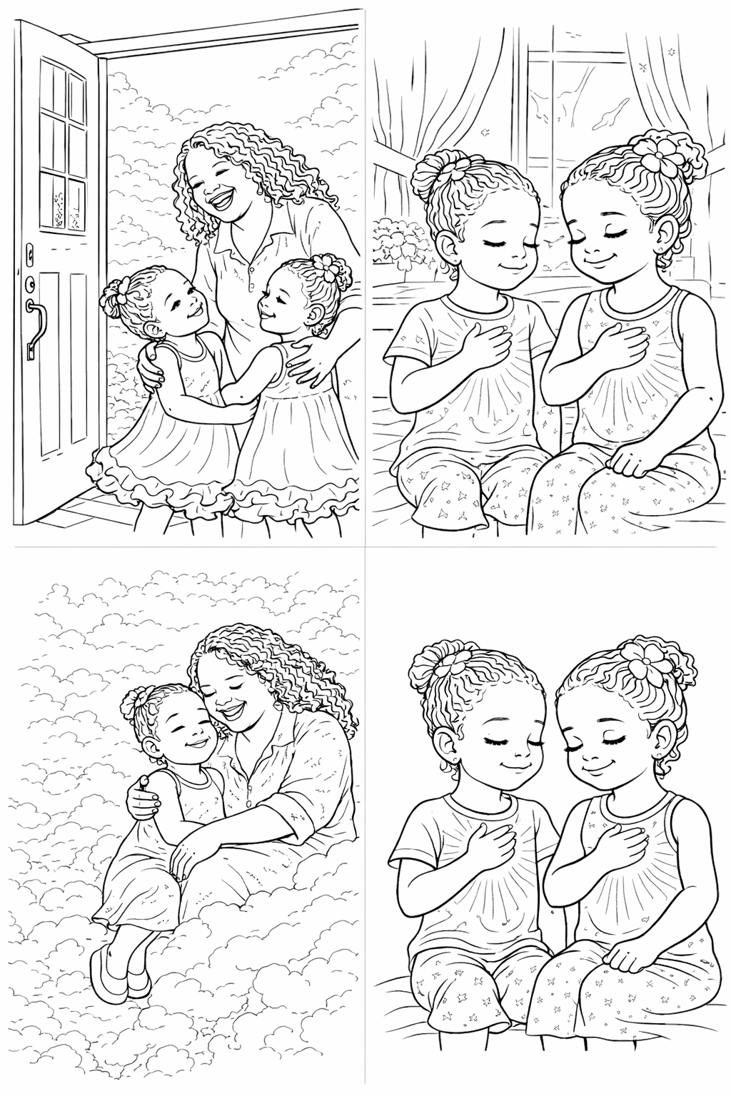Tender Tales Free Coloring Page Bundle