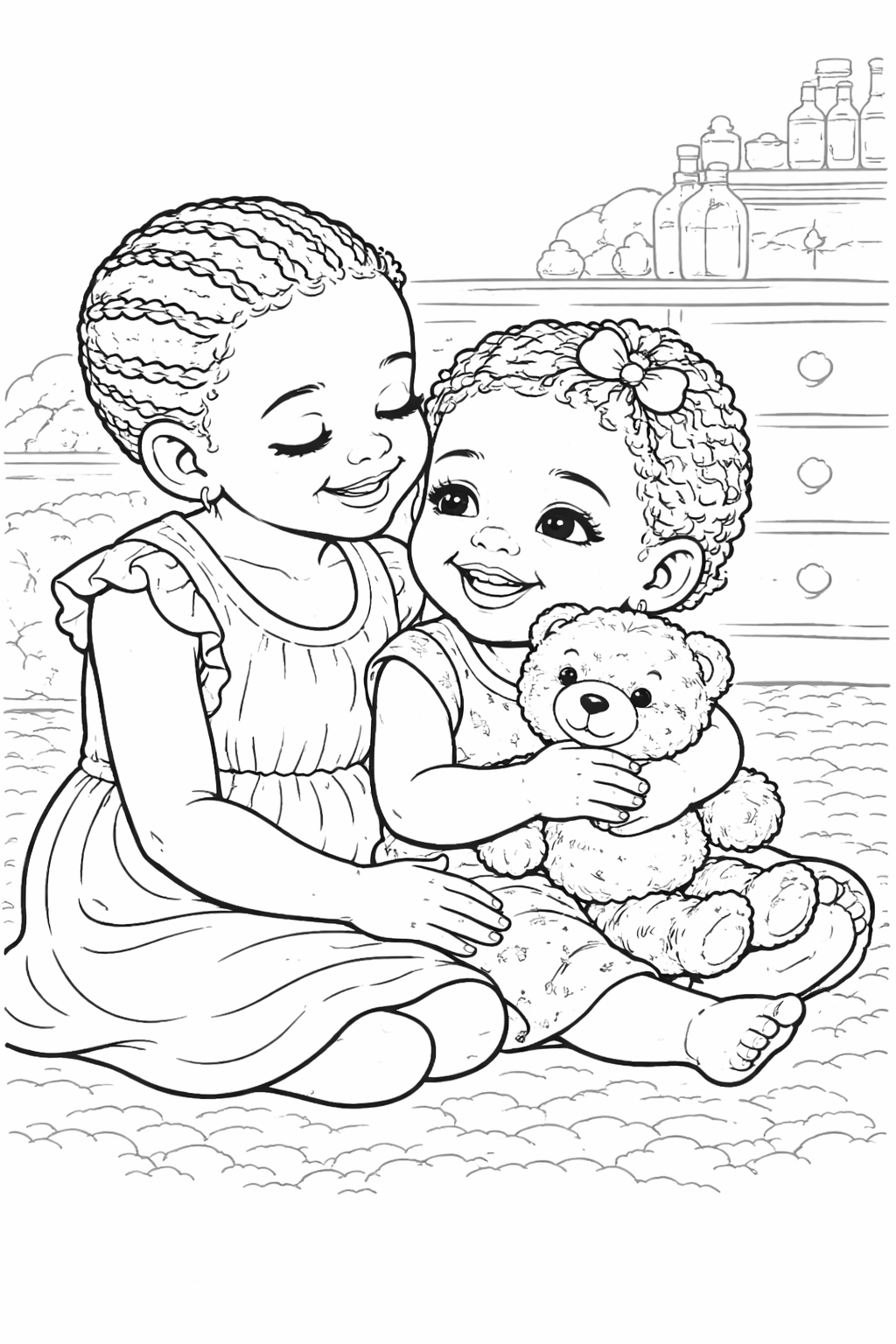 Tender Tales Free Coloring Page Bundle